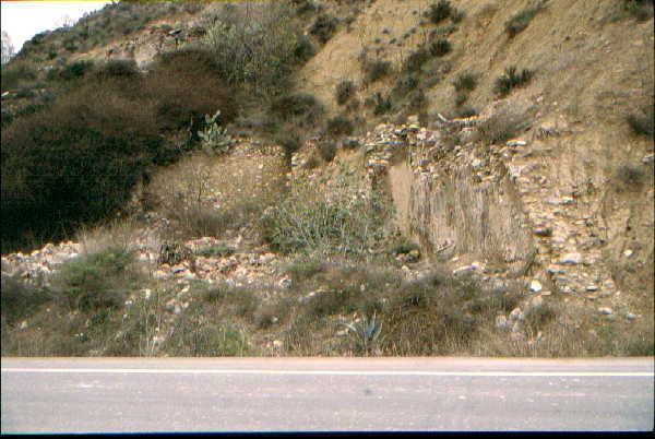 Remains of marble cutting factory at Fines