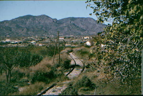 From Cantoria towards Fines
