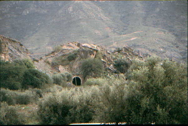 Tunnel between Cantoria and Almanzora