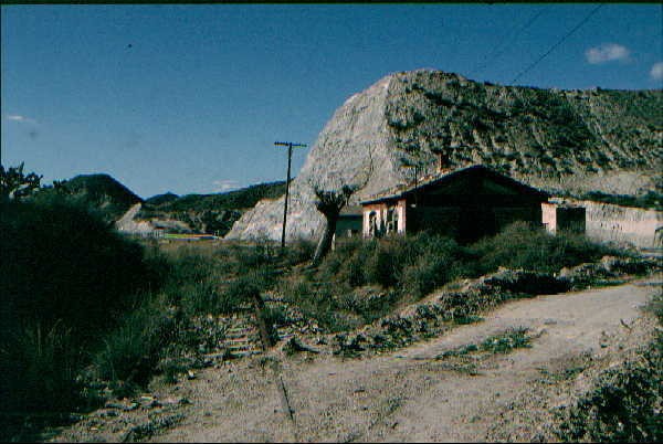 View from Zurgena towards Arboleas