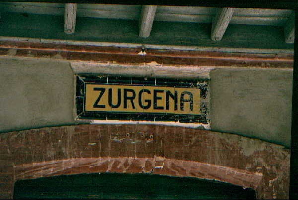 Station sign