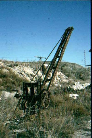 Crane at Purchena (now gone)