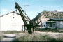 Marble lifting crane at Fines - still works!