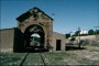 Shed before renovation and RENFE water pipe