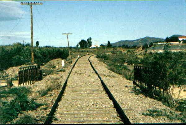 From Huercal towards Almendricos