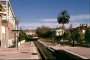 Cercanias train leaving Lorca for Murcia