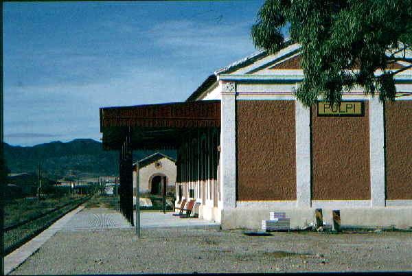 Pulpi station towards Almendricos