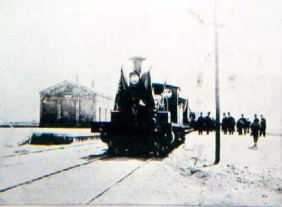 Inaugural train at Pulpi