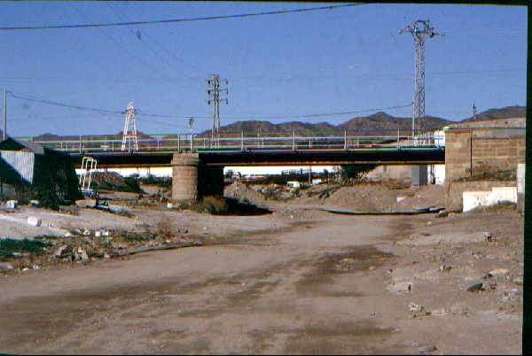 Bridge on outskirts of Aguilas