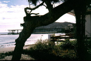 View of Hornillo Pier