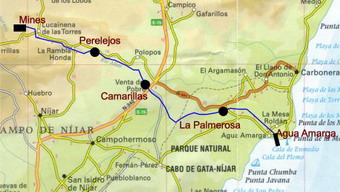 Map of the line