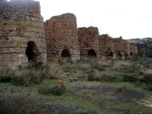 Calcination ovens at Lucainenea