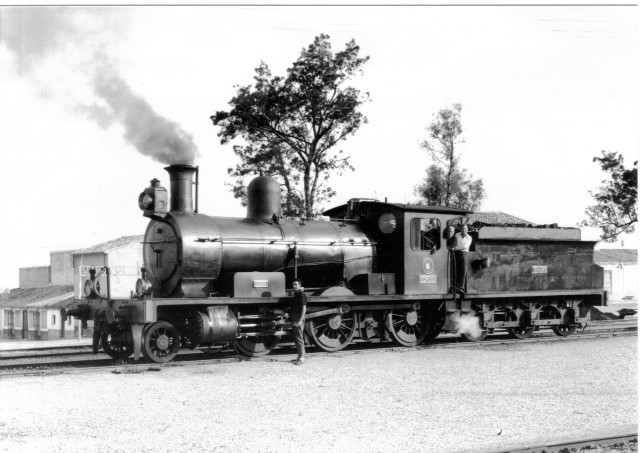 RENFE 130-2127 (GSSR No 7) GUADIX at Almendricos.