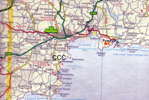 Cornwall map