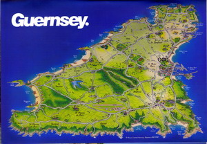 Map showing the club grounds